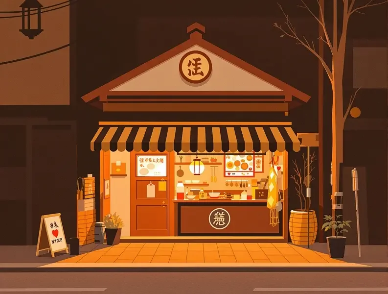 收工后的深夜食堂：他把剧组带去了常去的小面馆 - 每日大瓜网红大赛封面图